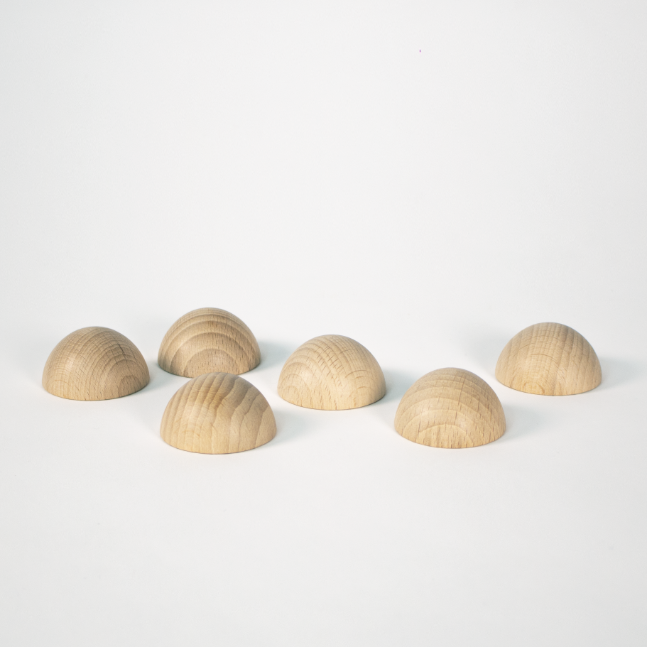 Grapat Extras Natural Semi Spheres x 6