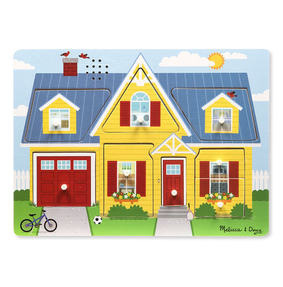 Melissa & Doug Around the House Sound Puzzle