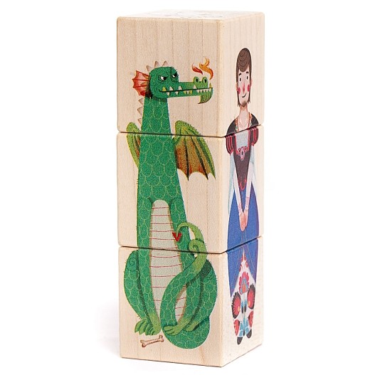 Bajo Princess & Dragon Turning Blocks