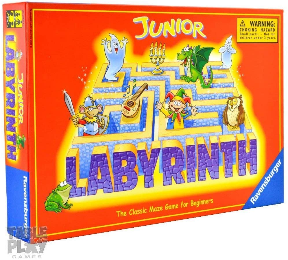 Ravensburger Labyrinth Junior - The Moving Maze Family Board Game