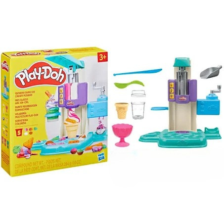 Play-Doh Rainbow Swirl Ice Cream Playset