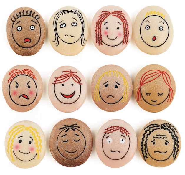 Yellow Door Emotion Stones