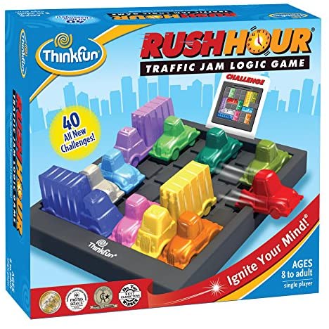 Ravensburger ThinkFun Rush Hour Traffic Jam Logic Game