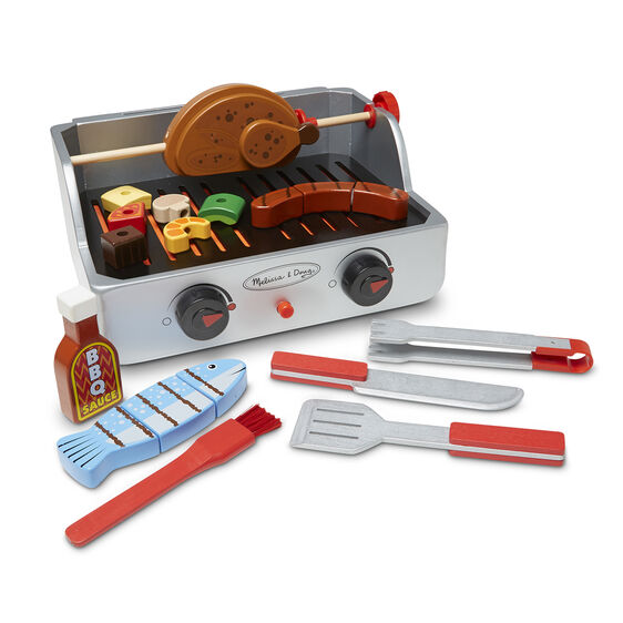 Melissa & Doug Rotisserie and Grill BBQ Set