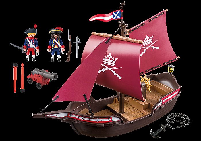 Playmobil Floating Soldiers Patrol Boat