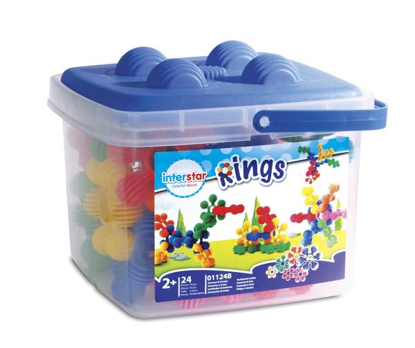 Halilit Interstar Rings 24 Pcs Bucket