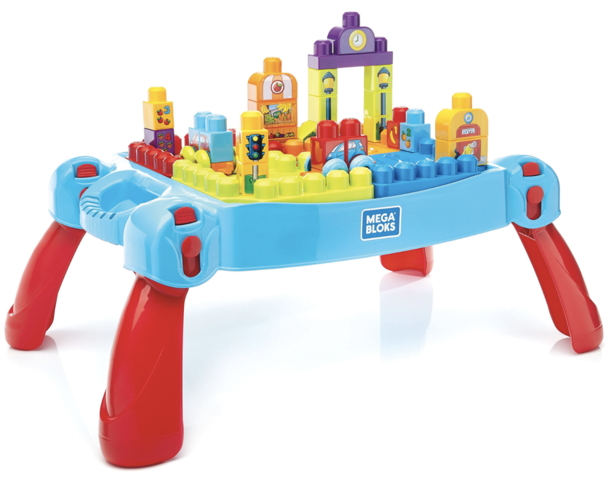 Mega Bloks Build 'n Learn Table