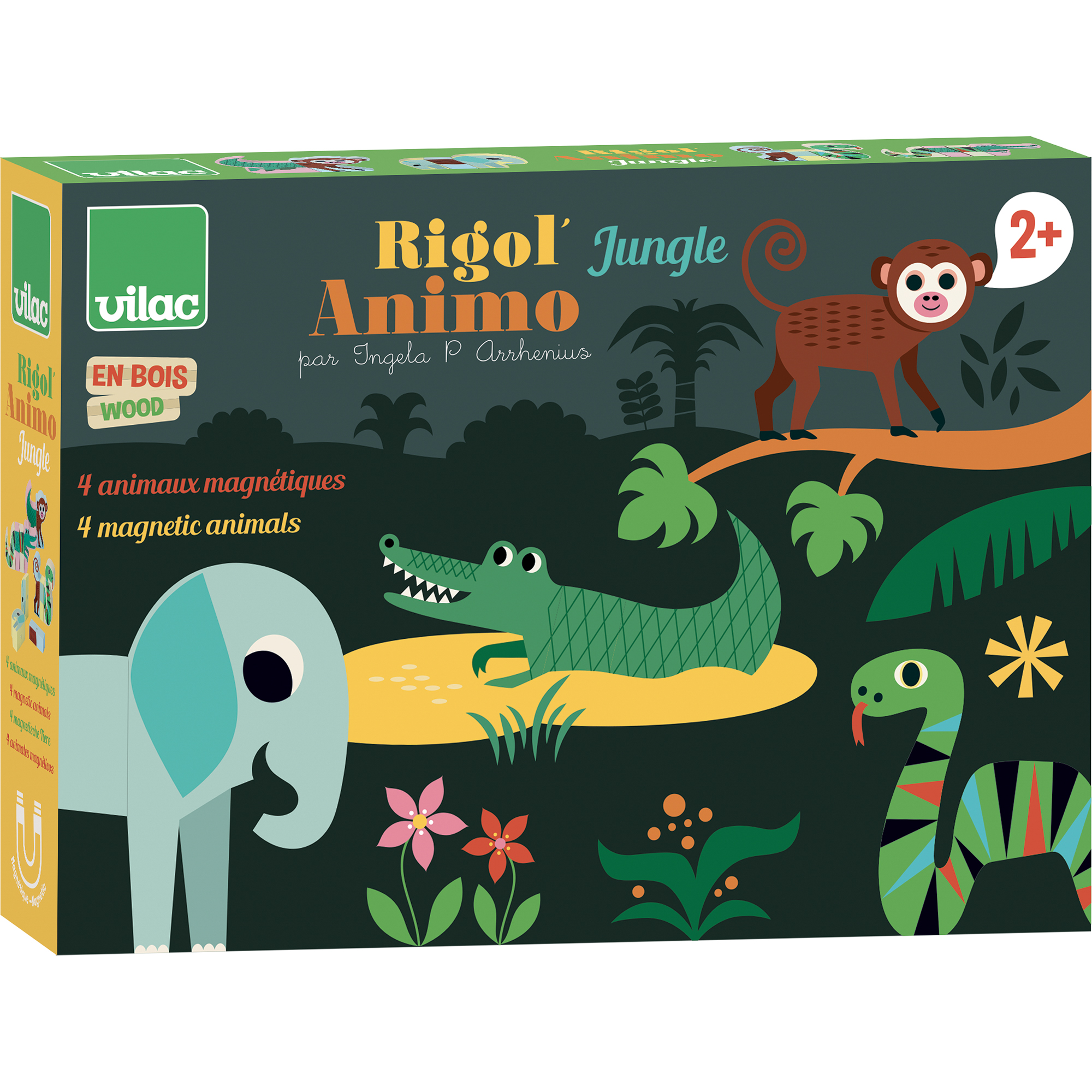 Vilac Magnetic Jungle Animals Set