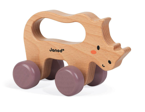Janod WWF® Push Along Rhino