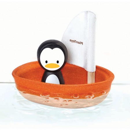 Plan Toys Sailing Boat - Penguin