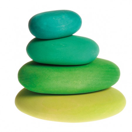 Grimm's Moss Pebbles Building Set