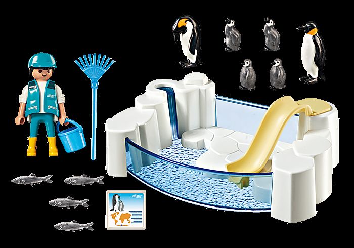 Playmobil Family Fun Penguin Enclosure