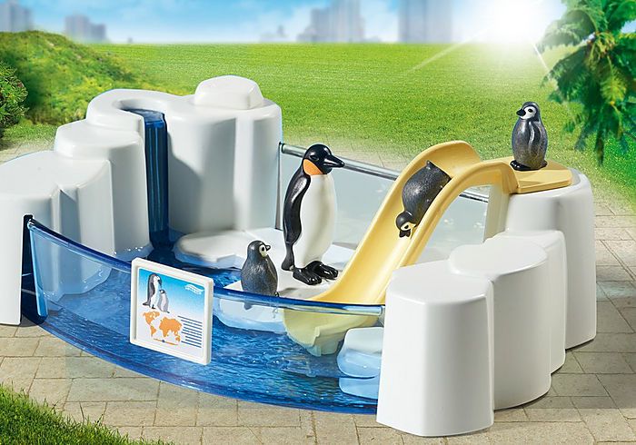 Playmobil Family Fun Penguin Enclosure