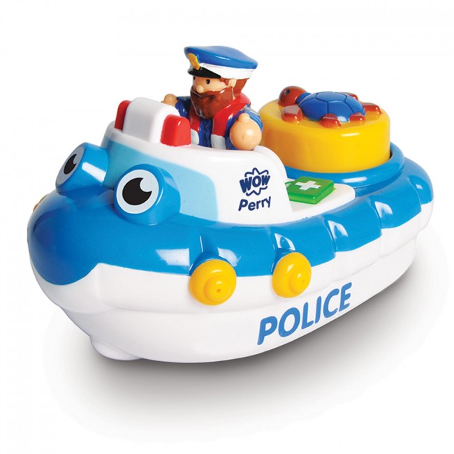 WOW Toys Police Boat Perry