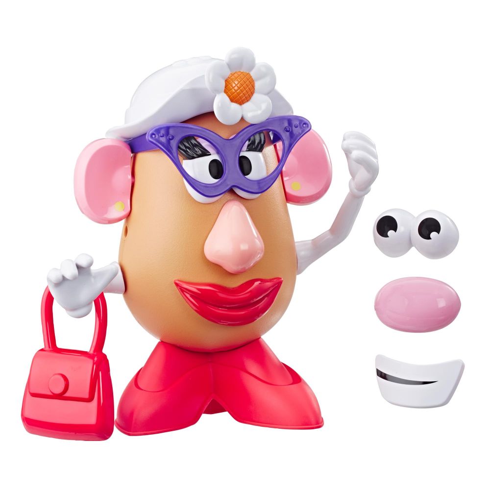 Hasbro Mr Or Mrs Potato Head Toy - Assorted Classic Characters With Storage In Tater Tush
