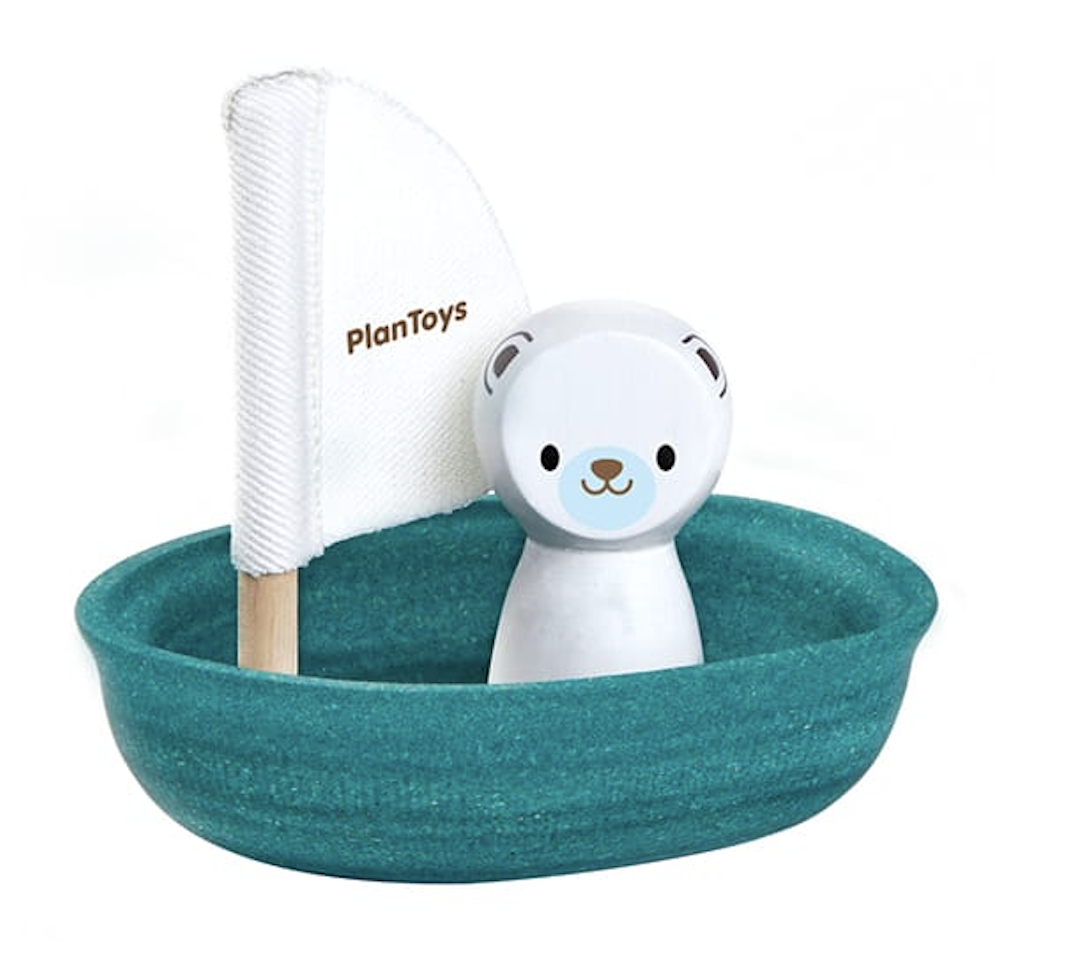 Plan Toys Sailing Boat - Polar Bear