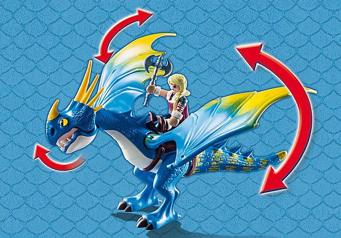 Playmobil DreamWorks Dragons Astrid and Stormfly