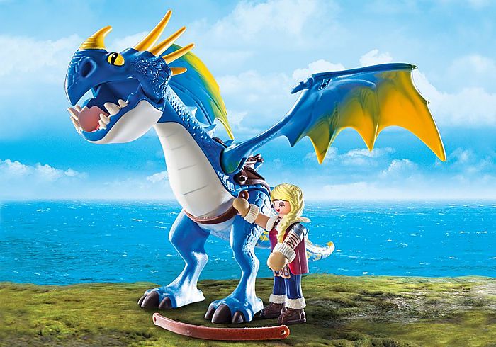 Playmobil DreamWorks Dragons Astrid and Stormfly