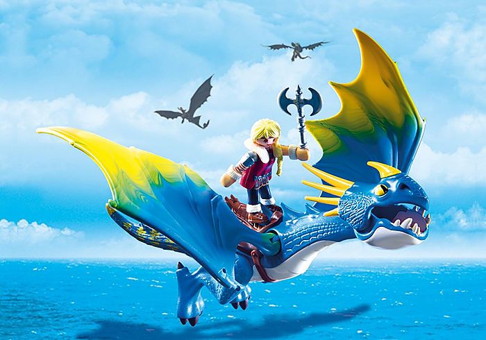 Playmobil DreamWorks Dragons Astrid and Stormfly