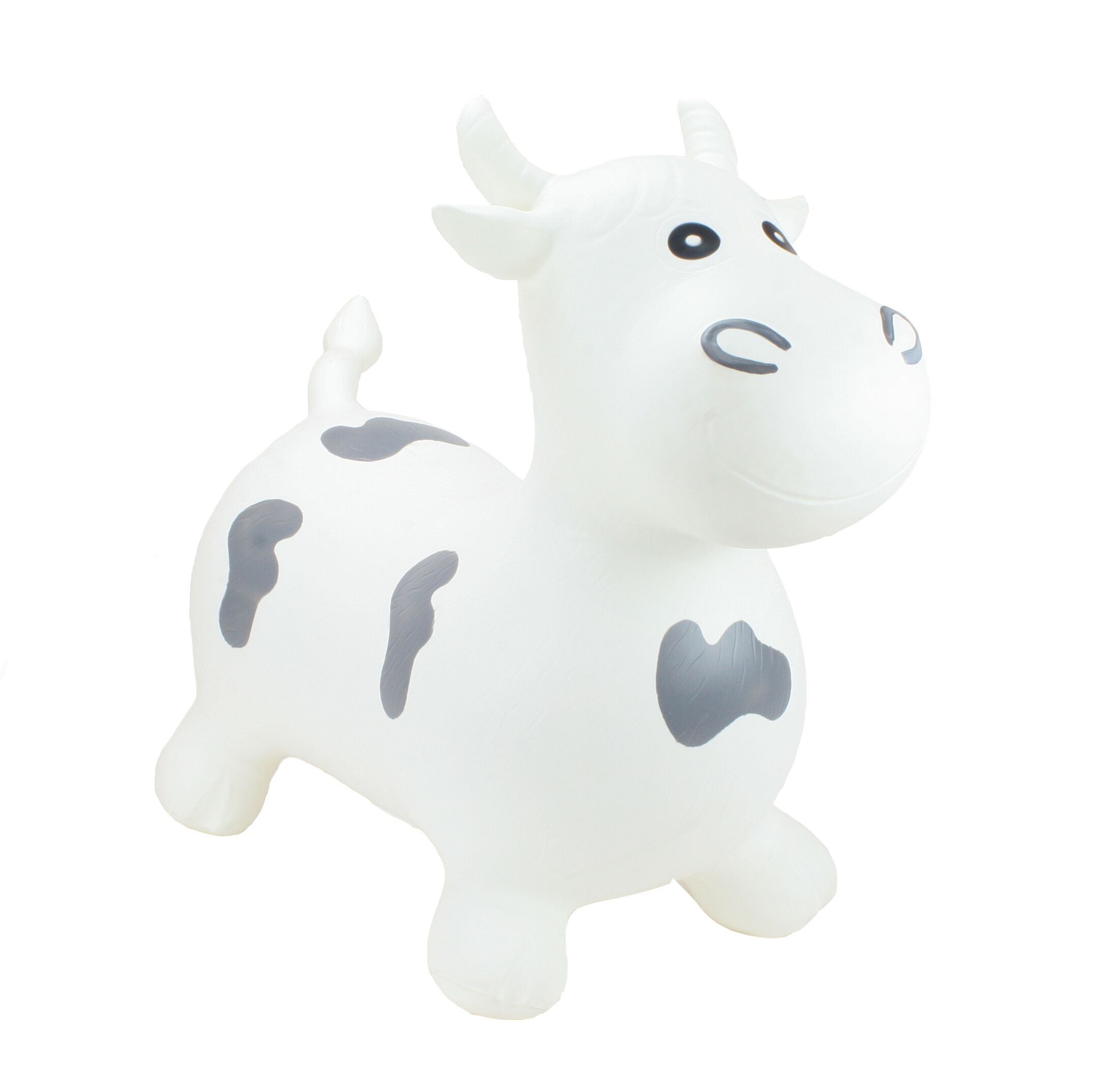 Happy Hopperz Big Face White Bull
