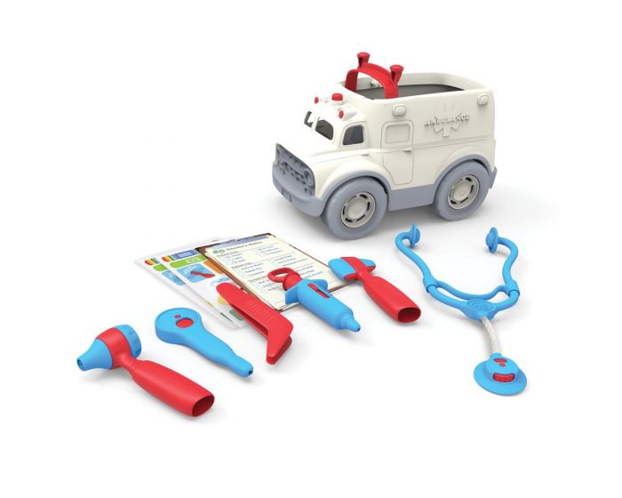 Green Toys Ambulance & Doctor's Kit