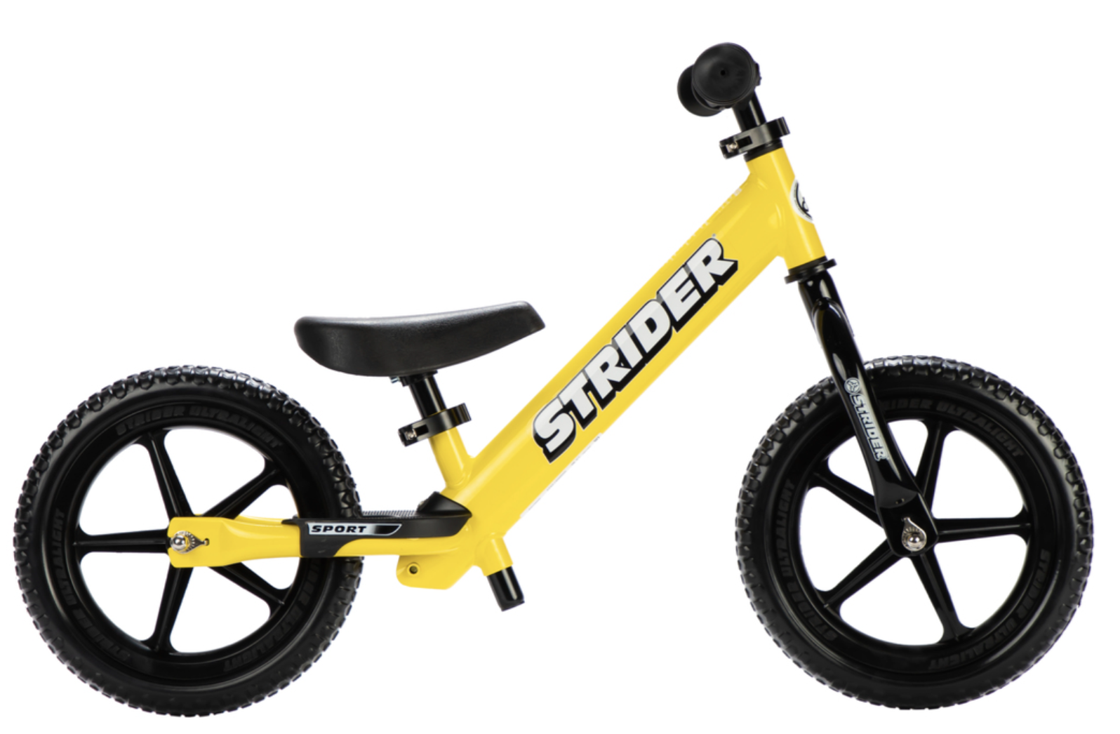 Strider 12 Sport Balance Bike: Yellow