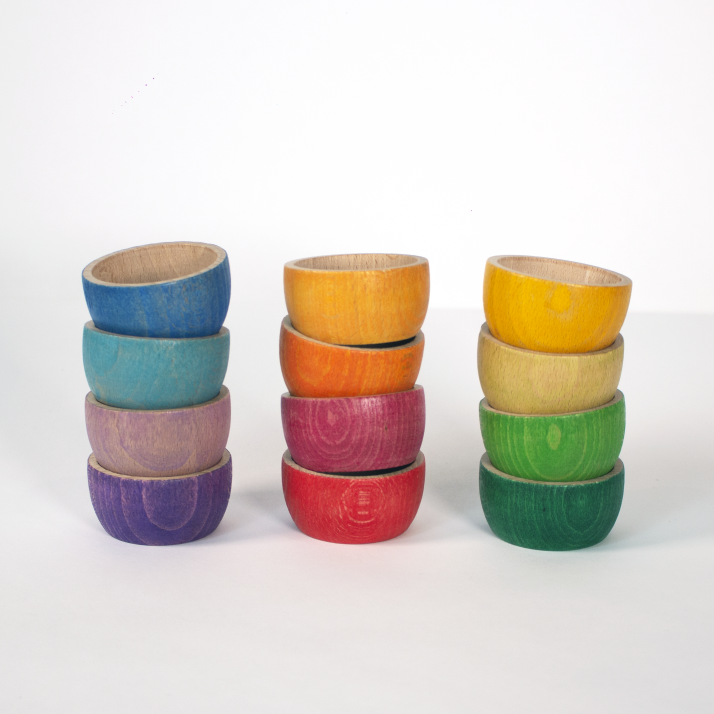 Grapat 12 Rainbow Bowls