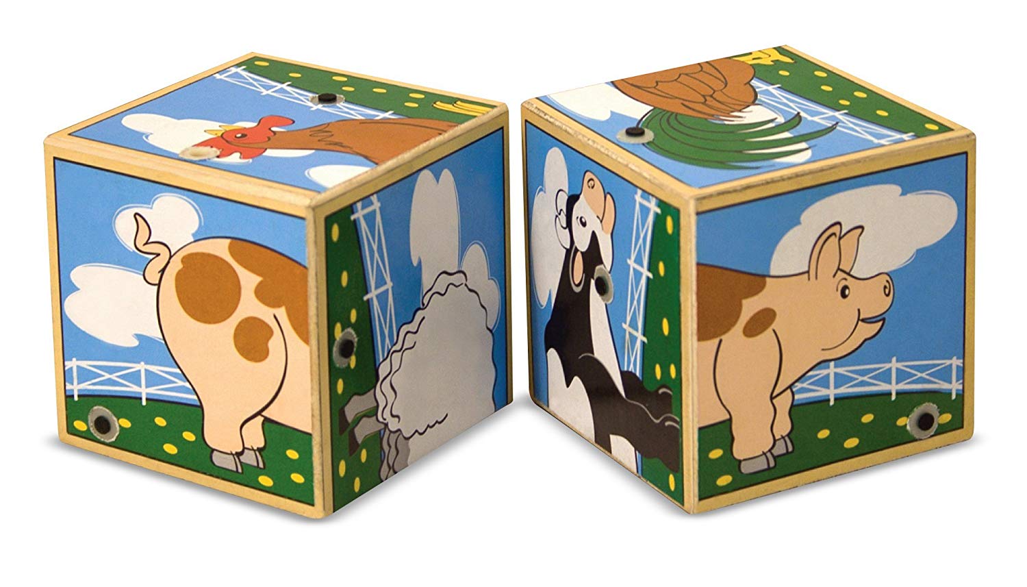 Melissa & Doug Farm Sound Blocks