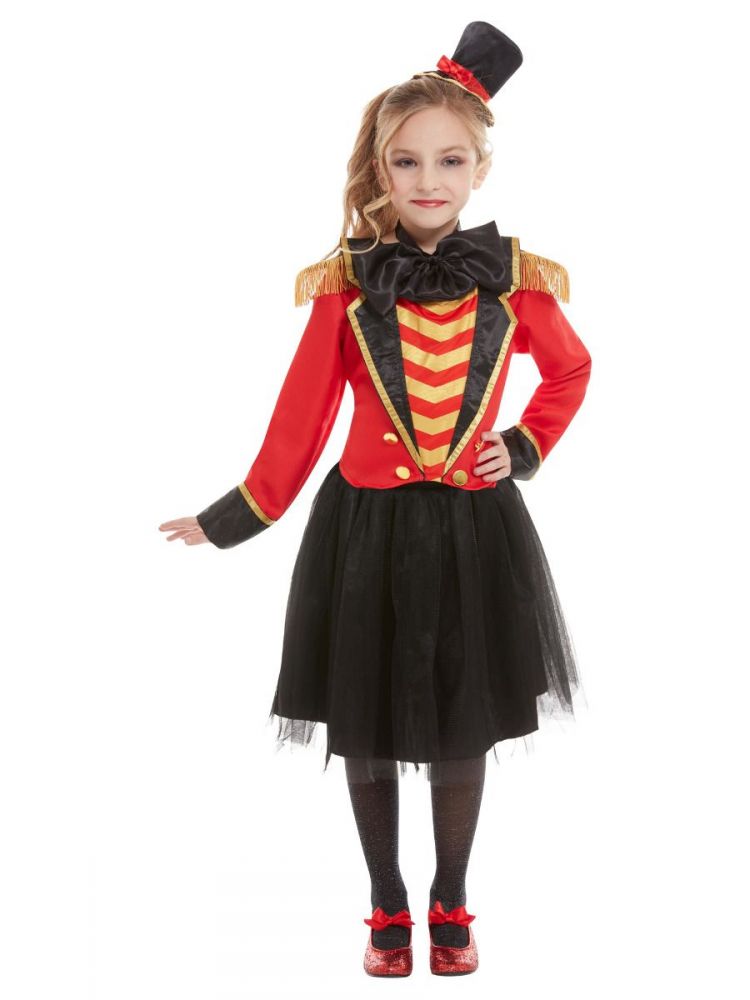 Smiffys Deluxe Girls Ringmaster Costume - Medium