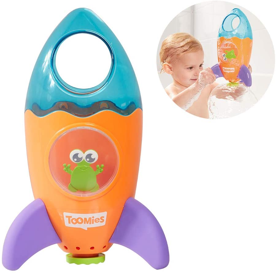 TOMY Toomies Fountain Rocket Bath Toy
