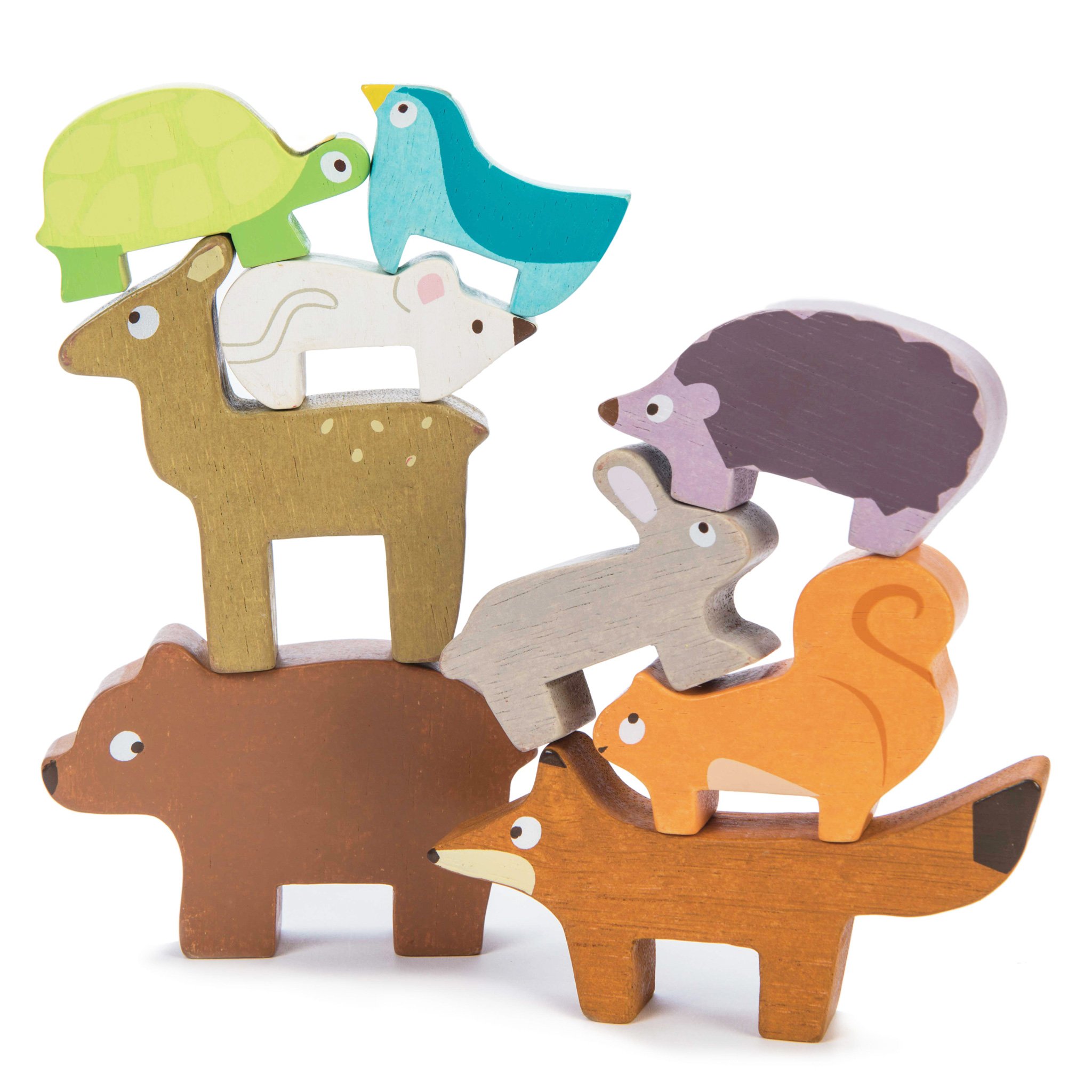 Le Toy Van Wooden Petilou Forest Stacker