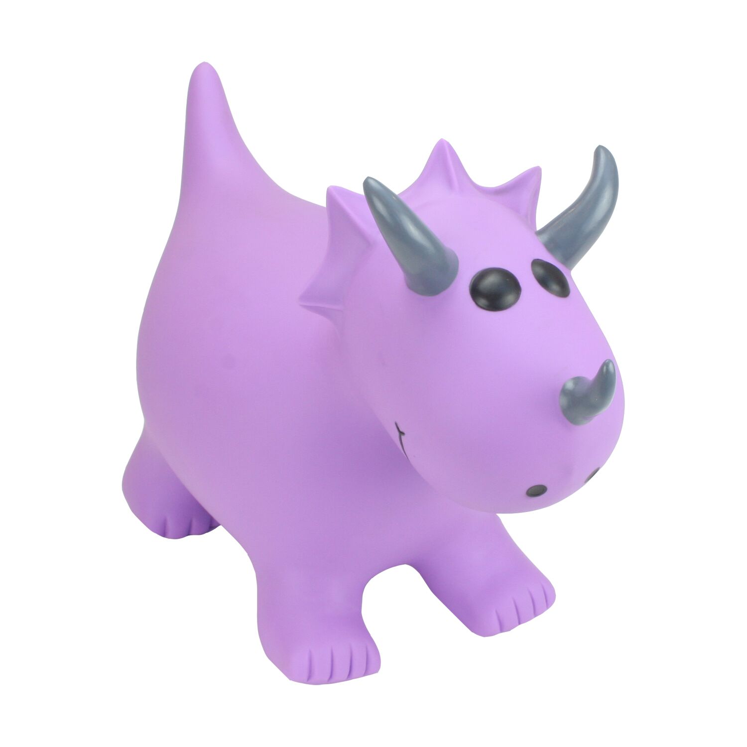 Happy Hopperz New Purple Triceratops