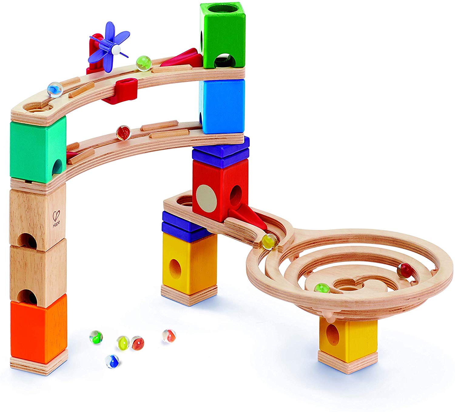 Hape Quadrilla Race To The Finish Marble Run