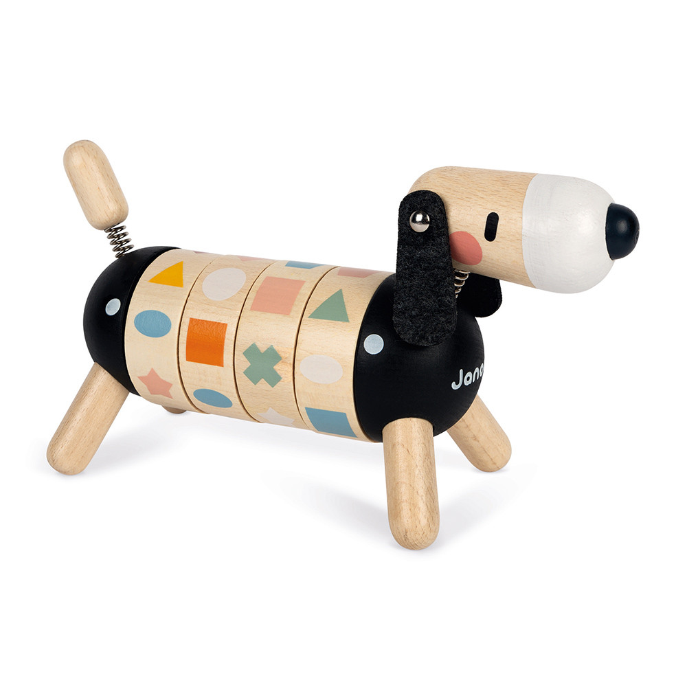 Janod Shapes and Colours Dog
