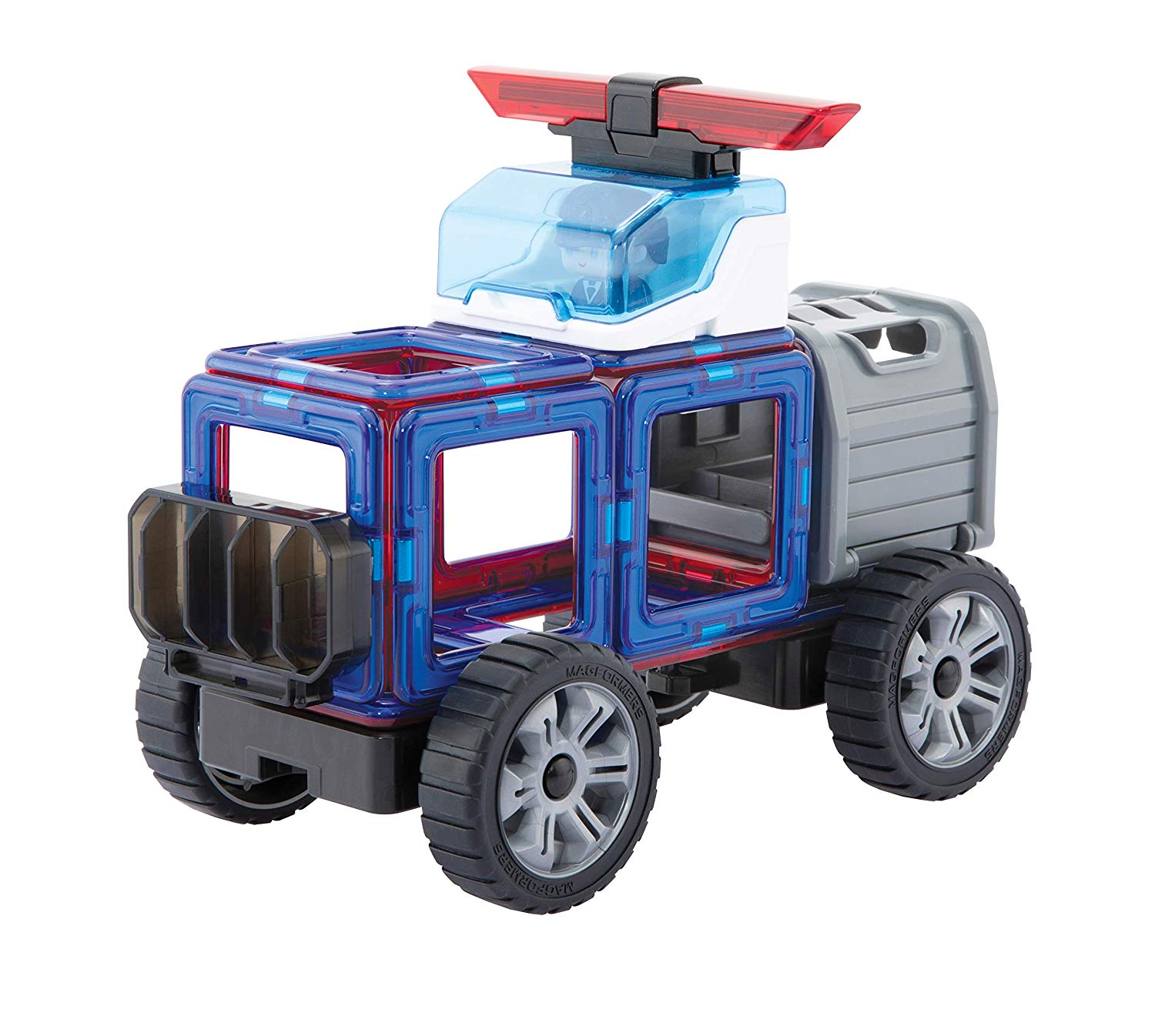 Magformers Amazing Police And Rescue 26 Piece Set