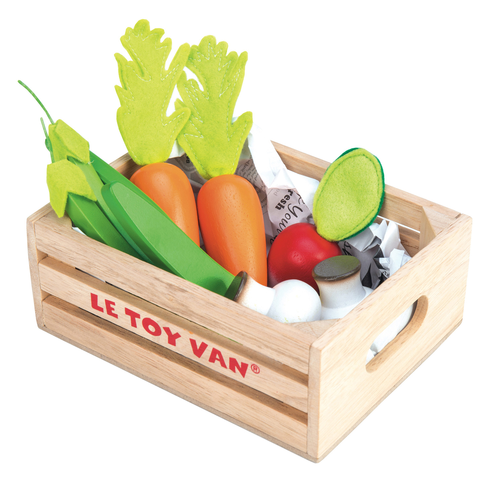Le Toy Van Honeybee Market - Vegetables 'Five a Day'