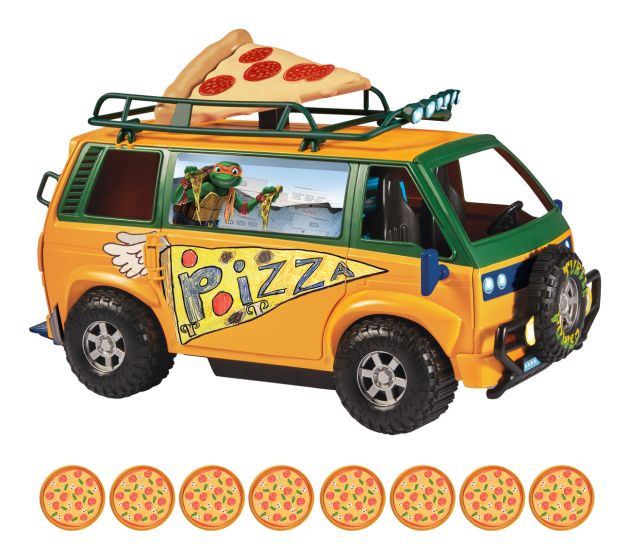 Teenage Mutant Ninja Turtles Movie Pizzafire Van