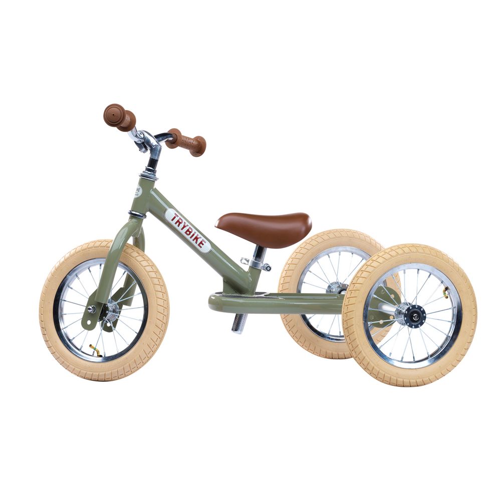 Trybike Steel Vintage 2 In 1 Balance Trike