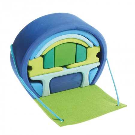 Grimm's Mobile Home Blue