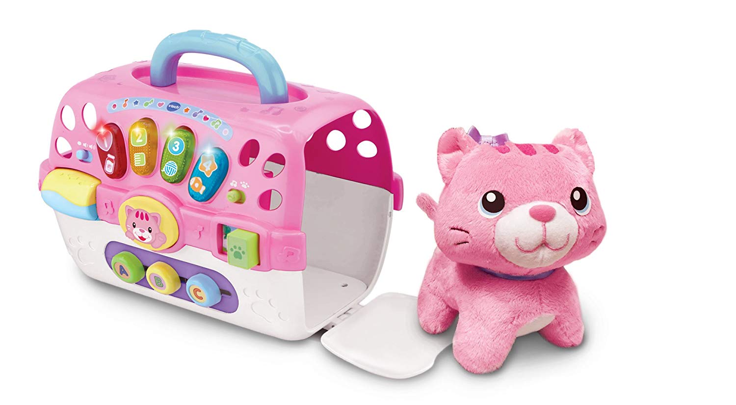 VTech Pink Cosy Kitten Carrier