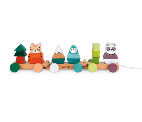 Janod WWF® Animal Ride Train